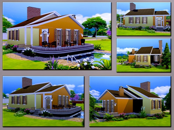  The Sims Resource: Country Colors house by matomibotaki