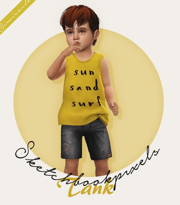  Simiracle: Tank top   Toddlers