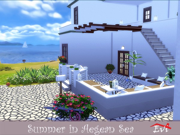  The Sims Resource: Summer in the Aegean Sea by evi