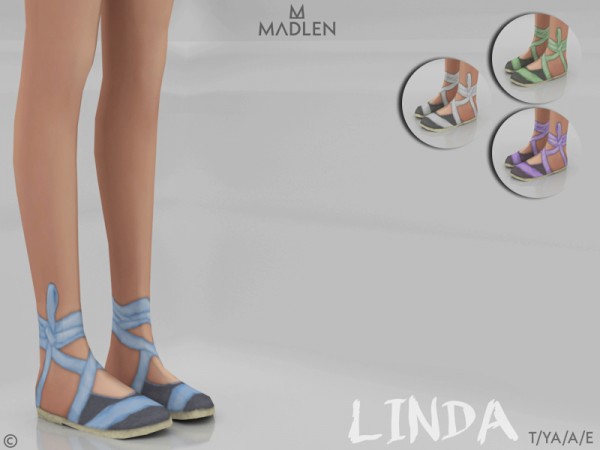  The Sims Resource: Madlen Linda Shoes by MJ95