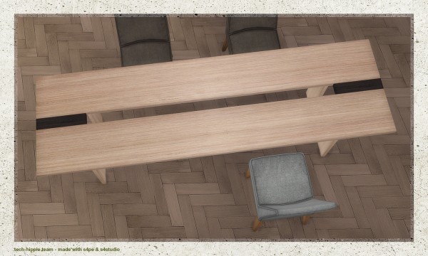  Simsworkshop: Overmore Tables by k hippie