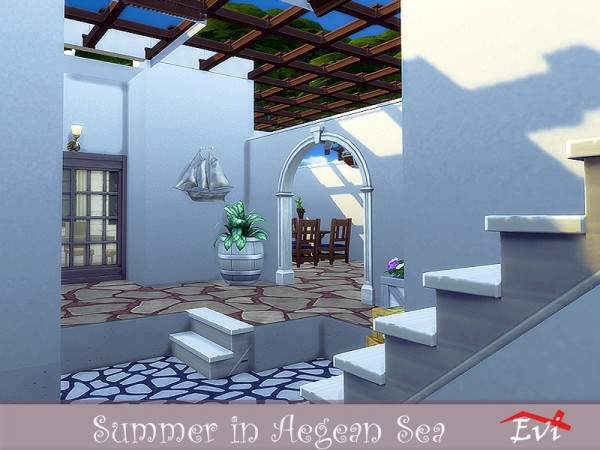  The Sims Resource: Summer in the Aegean Sea by evi