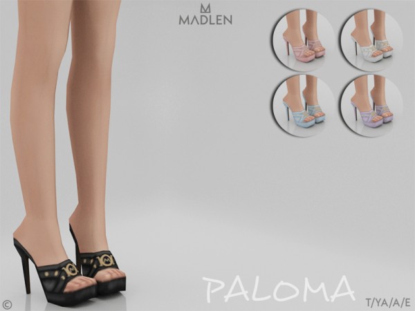  The Sims Resource: Madlen Paloma Shoes by MJ95