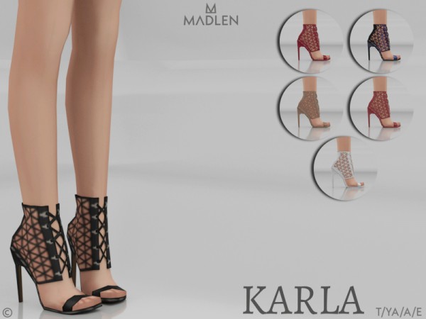  The Sims Resource: Madlen Karla Shoes by MJ95