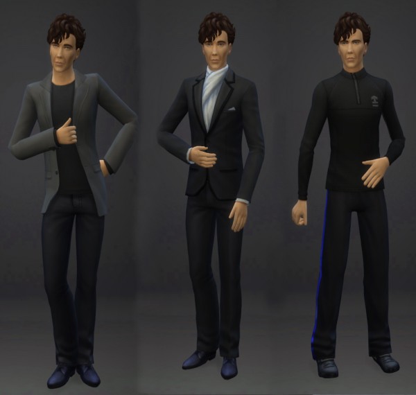  Mod The Sims: Sherlock Holmes (Benedict Cumberbatch) by Havem P