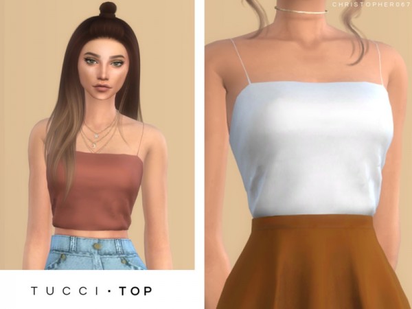  The Sims Resource: Tucci Top by Christopher067