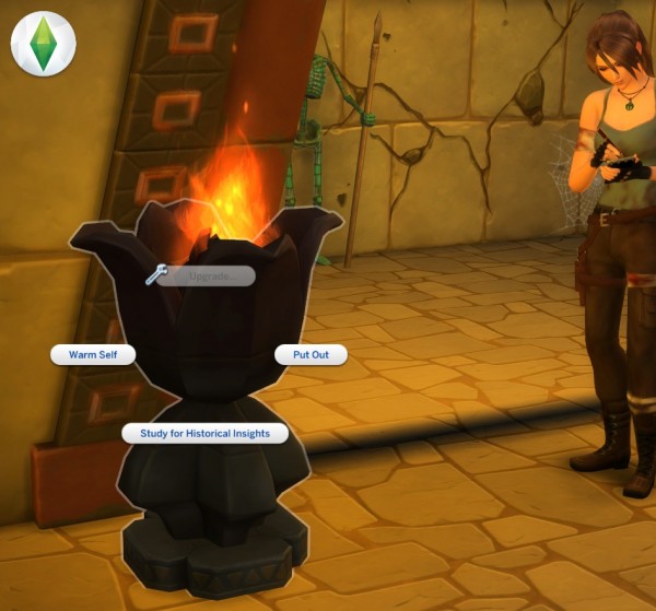  Mod The Sims: Tulip fireplace for temple by S`ri