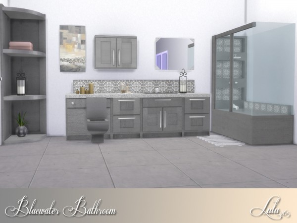  The Sims Resource: Bluewater Bathroom by Lulu265