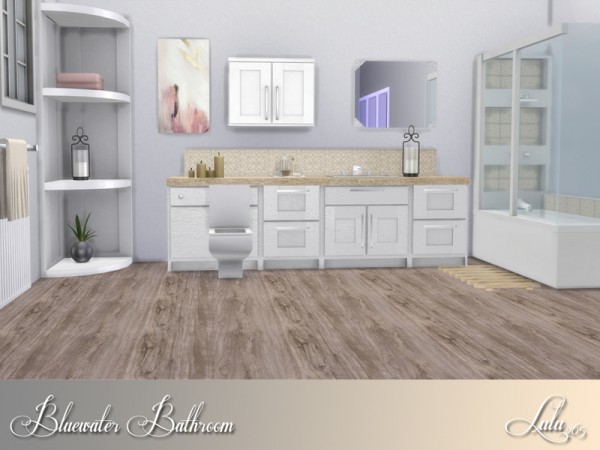  The Sims Resource: Bluewater Bathroom by Lulu265