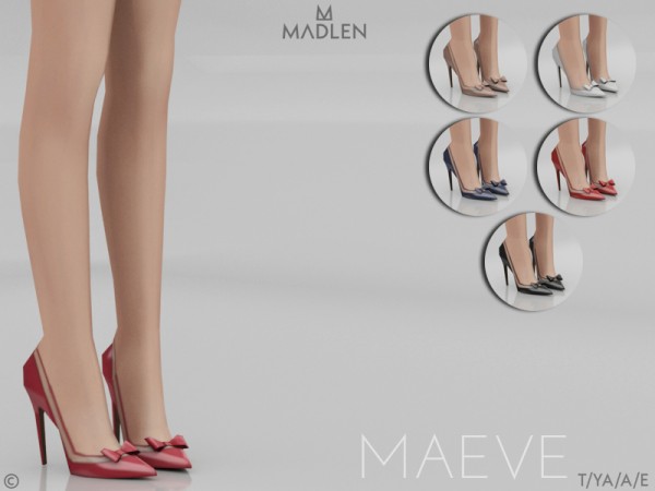  The Sims Resource: Madlen Maeve Shoes by MJ95