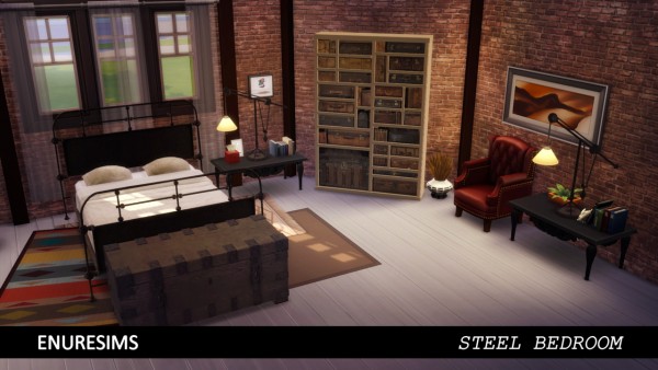  Enure Sims: Steel Bedroom