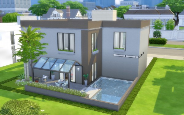  Via Sims: Modern house