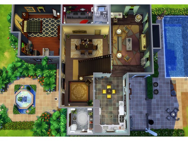  The Sims Resource: Milo house by Degera