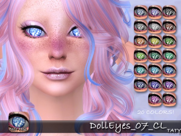  The Sims Resource: Doll Eyes by Taty