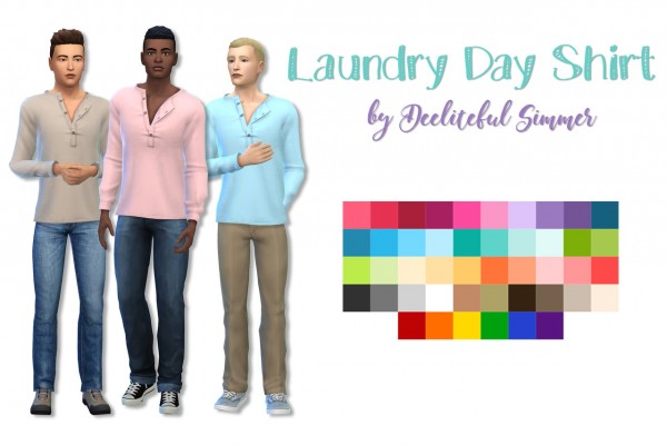 Deelitefulsimmer: Laundry day shirt