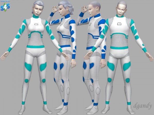  The Sims Resource: Androids from the Future by dgandy