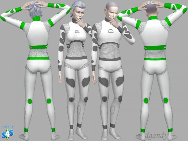  The Sims Resource: Androids from the Future by dgandy