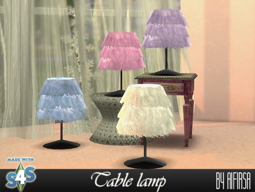 Aifirsa Sims: Table lamp