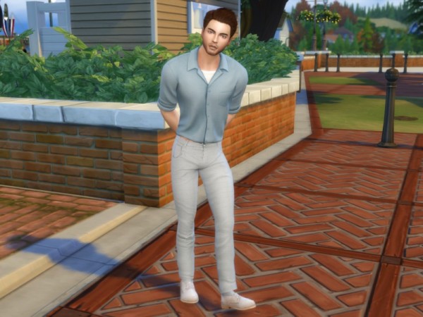  The Sims Resource: Ryan Page by divaka45