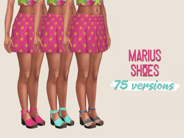 Simsworkshop: Marius Shoes by midnightskysims