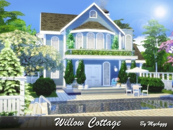  The Sims Resource: Willow Cottage by MychQQQ
