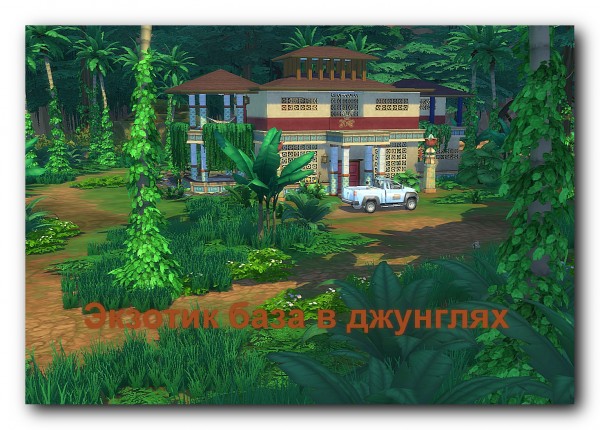 Architectural tricks from Dalila: Exotic base in the jungle
