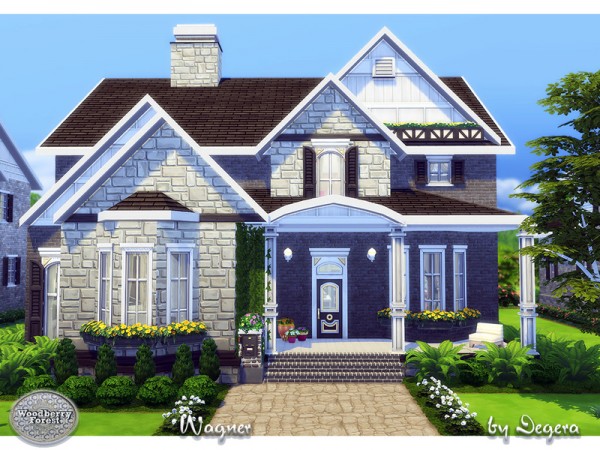  The Sims Resource: Wagner house by Degera