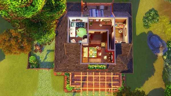  Aveline Sims: Tiny Brindleton Home