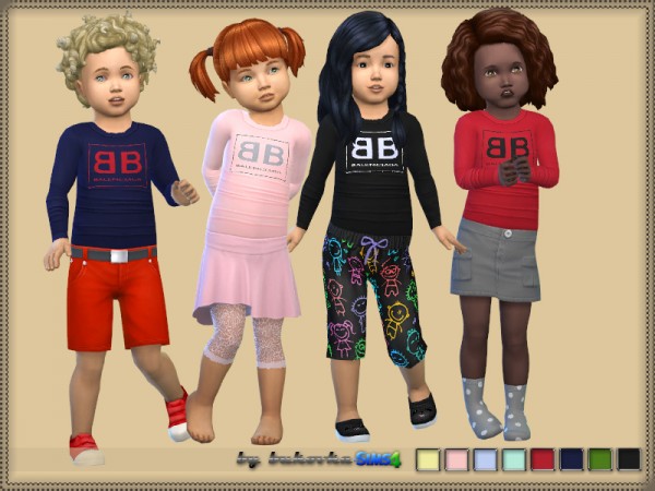  The Sims Resource: Shirt Balenciaga by Bukovka
