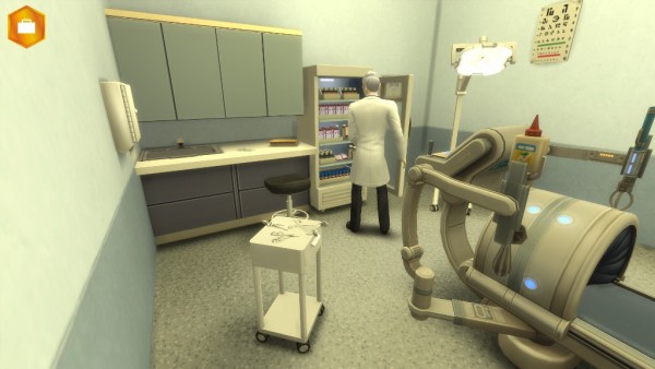  Mod The Sims: Blood Fridge for hospital by Seri
