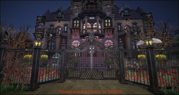  Tanitas Sims: Gloomy mansion NoCC