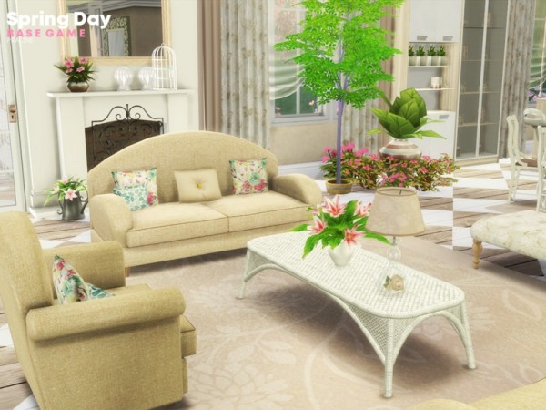 The Sims Resource: Spring Day house by Pralinesims