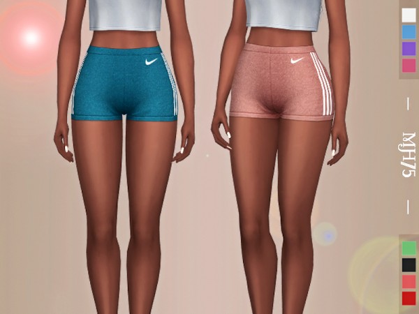  The Sims Resource: Run Shorts by Margeh 75