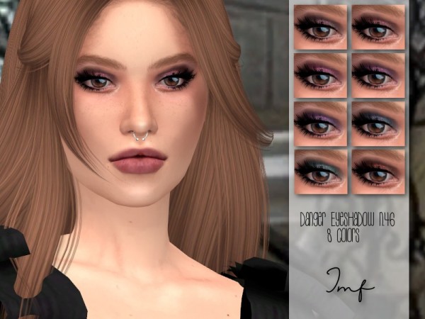  The Sims Resource: Danger Eyeshadow N.46 by IzzieMcFire