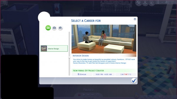  Mod The Sims: Interior Design Career by DiamondVixen96