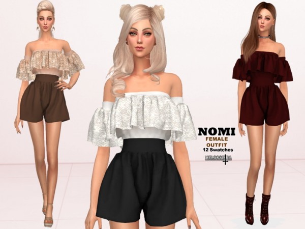  The Sims Resource: NOMI   Outfit by Helsoseira
