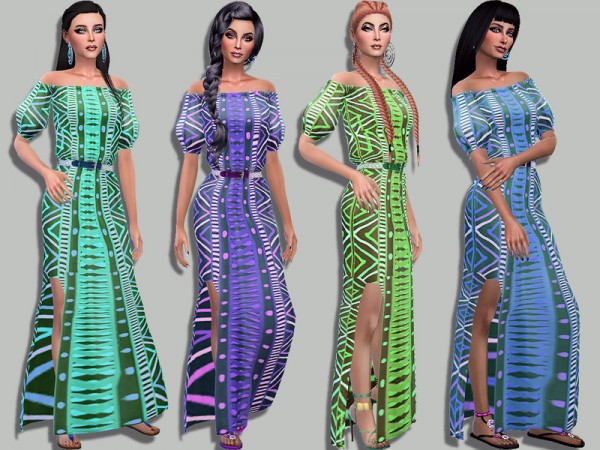  The Sims Resource: Hermione dress by Simalicious
