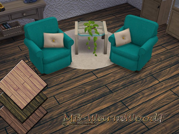  The Sims Resource: Warm Wood F by matomibotaki