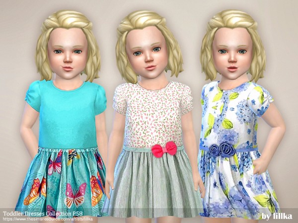  The Sims Resource: Toddler Dresses Collection P58 by lillka