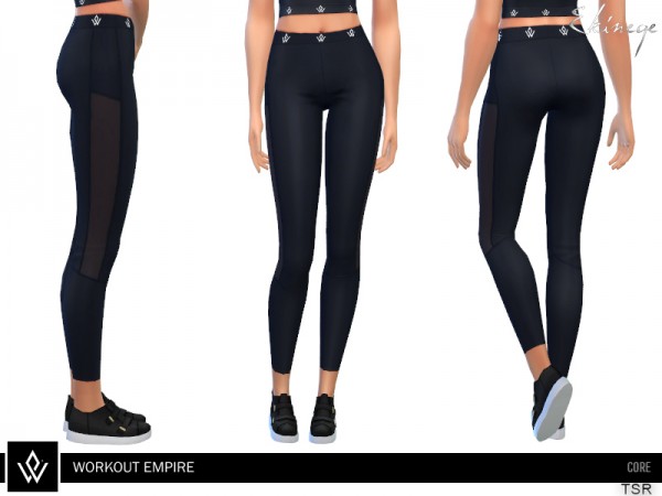 The Sims Resource: Workout Empire Core Low Waisted Tights by ekinege