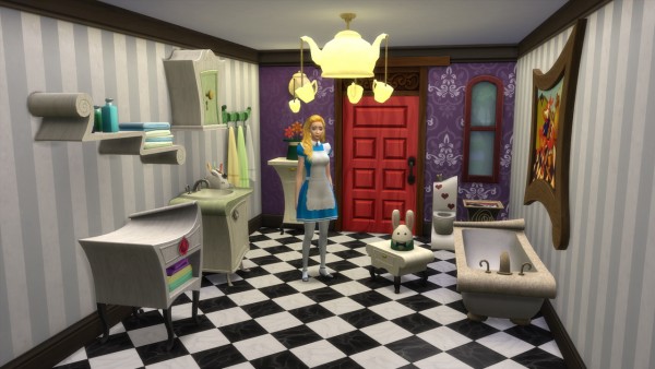  Mon Sims: Through the Spy Glass Bathroom
