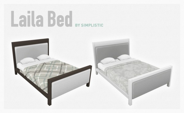  Simplistic: Laila Bed