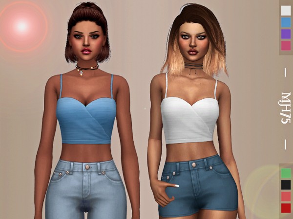  The Sims Resource: Lotje Top by Margeh 75