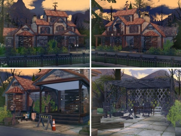  The Sims Resource: Abandoned House 2 by MychQQQ