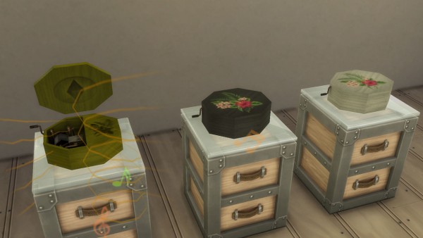  Mod The Sims: Functional animated musicbox by necrodog