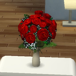  Simsworkshop: Date Reward Bouquet by BigUglyHag