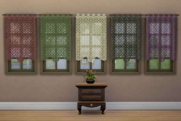  Blackys Sims 4 Zoo: Witches curtain by mammut