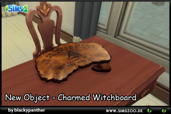  Blackys Sims 4 Zoo: Charmed Witchboard by blackypanther