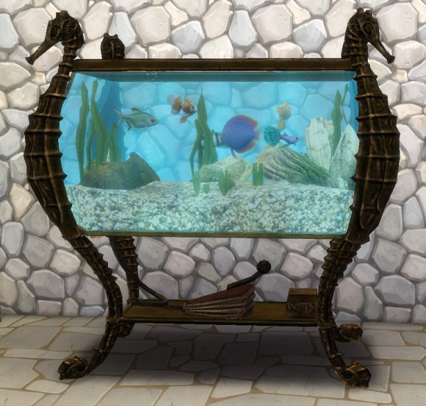  Simsworkshop: Sherlock Holmes Aquarium by BigUglyHag
