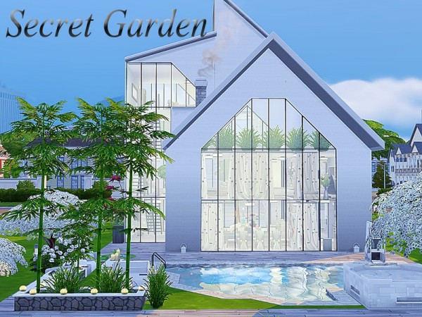  The Sims Resource: Secret Garden by Sims House